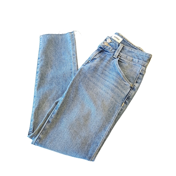 Hudson Collin Mid Rise Straight Crop Virgo Womens Jeans NEW - Picture 7 of 9
